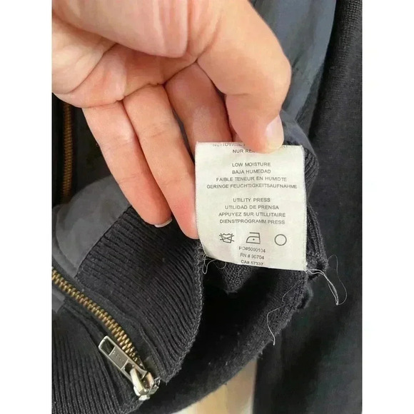 Vince Camuto Men’s Lightweight Jacket Wool Blend Size Small Bomber - Picture 4 of 5